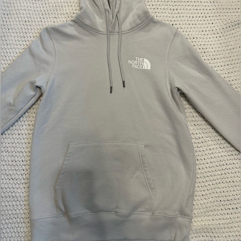 Gray North Face Hoodie